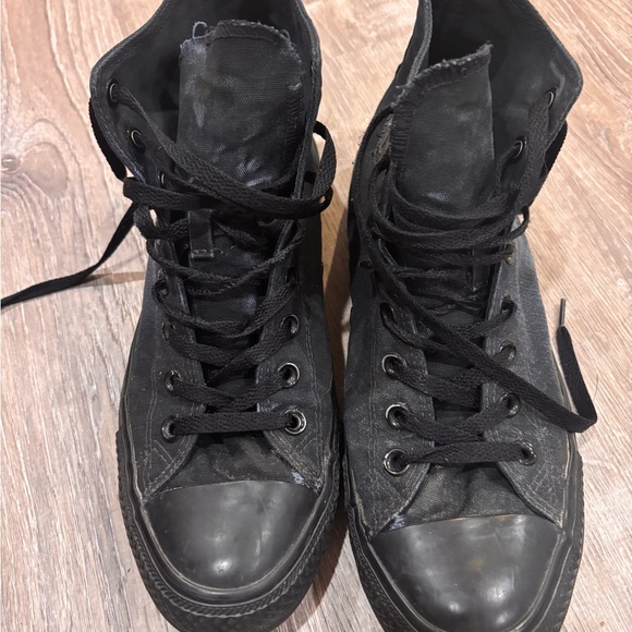 Converse Other - Converse Chuck Taylor All Star Black High Tops Men’s 8.5 faded grunge distressed